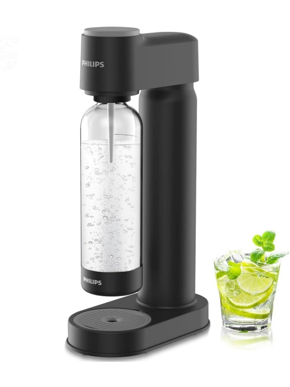 Sparkling Water Maker & Soda Machine - Home Carbonation System, Easy to Use
